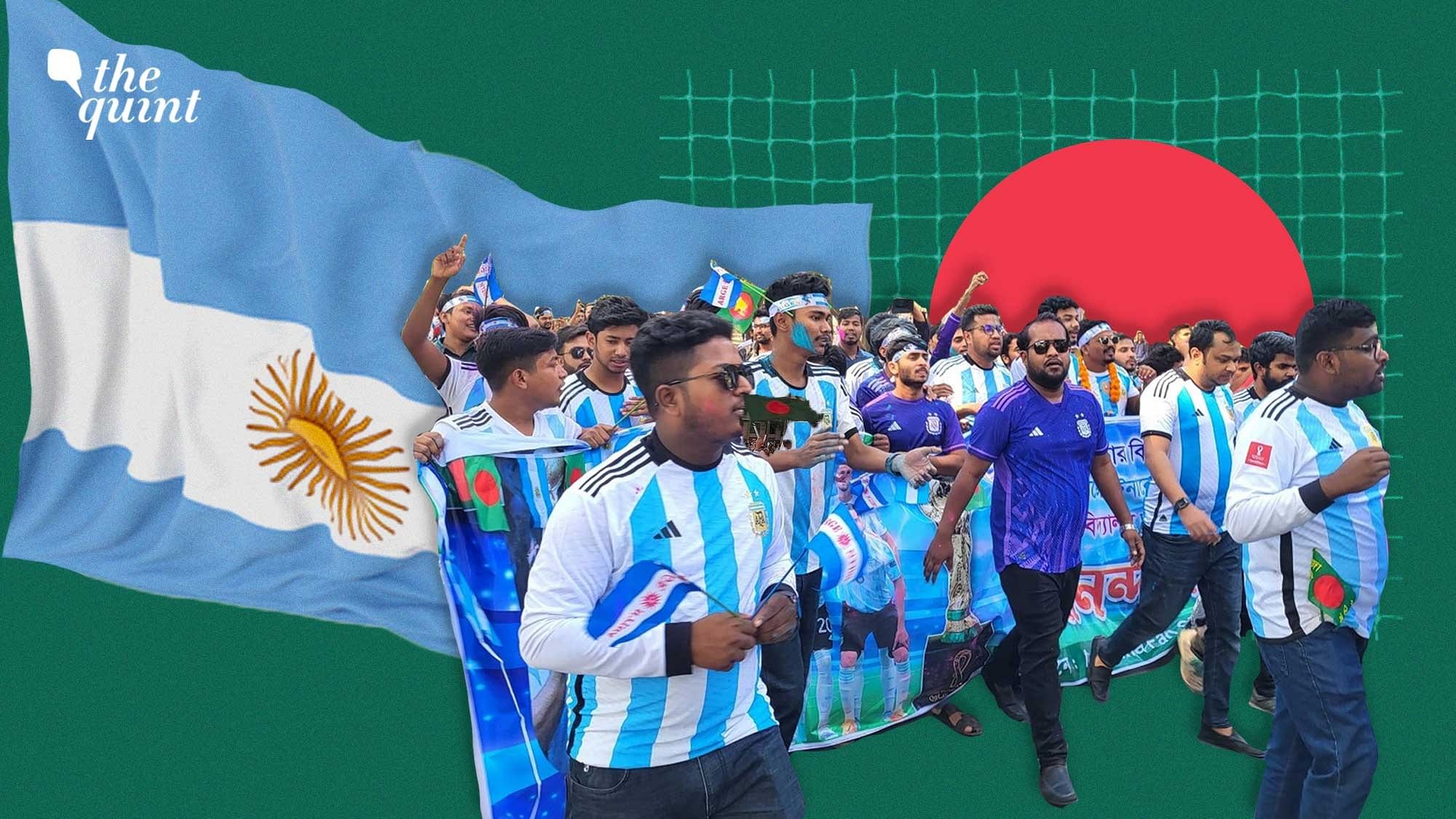 <div class="paragraphs"><p>Argentina and Bangladesh defied international borders and geo-political restrictions to develop a sporting camaraderie.</p></div>