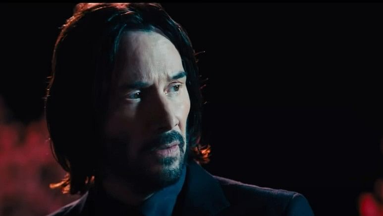 <div class="paragraphs"><p>Keanu Reeves in and as John Wick in the new trailer for the fourth instalment of <em>John Wick.</em></p></div>