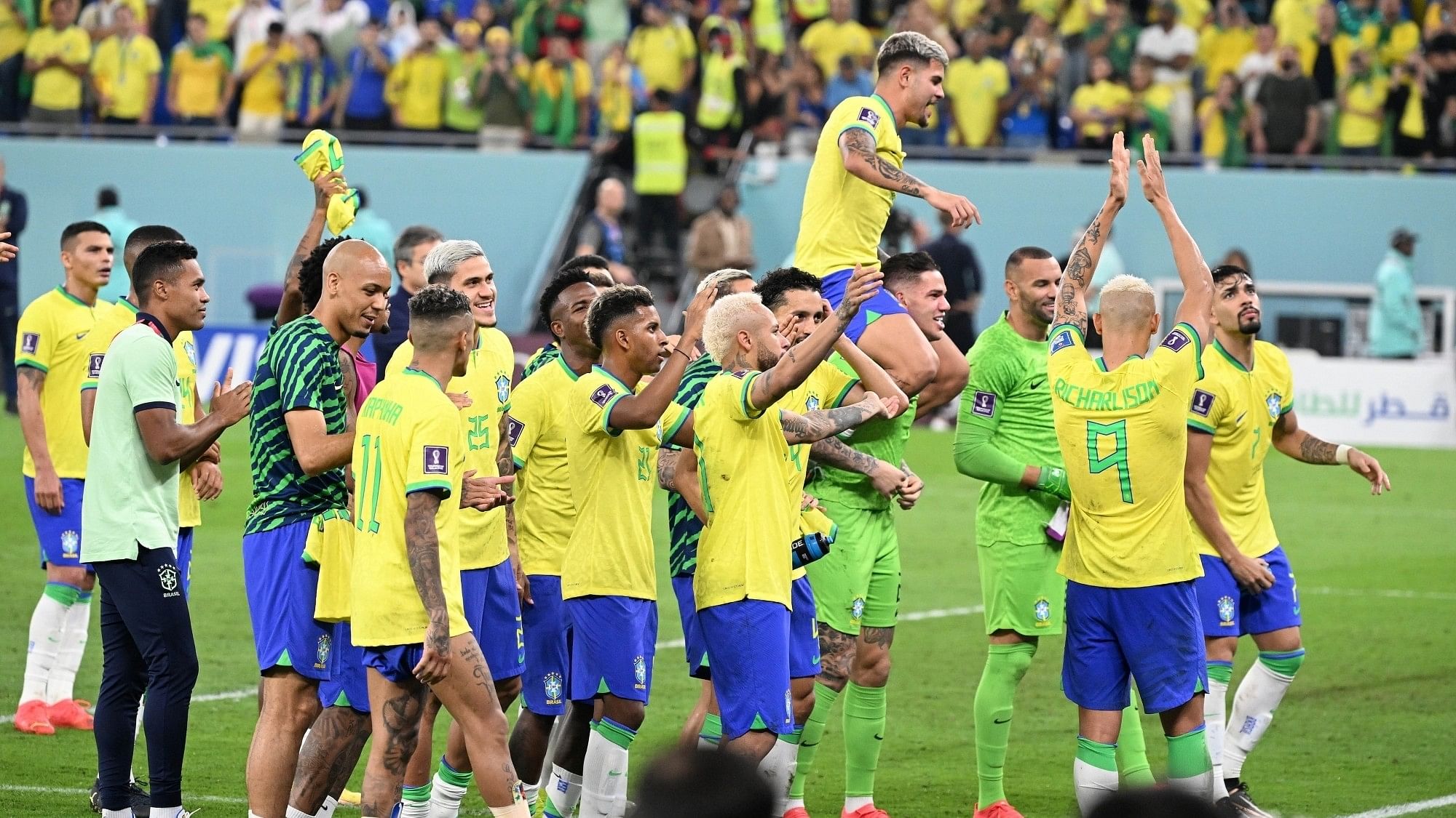 <div class="paragraphs"><p>FIFA World Cup 2022: Brazil defeated South Korea 4-1 in the round of 16.</p></div>