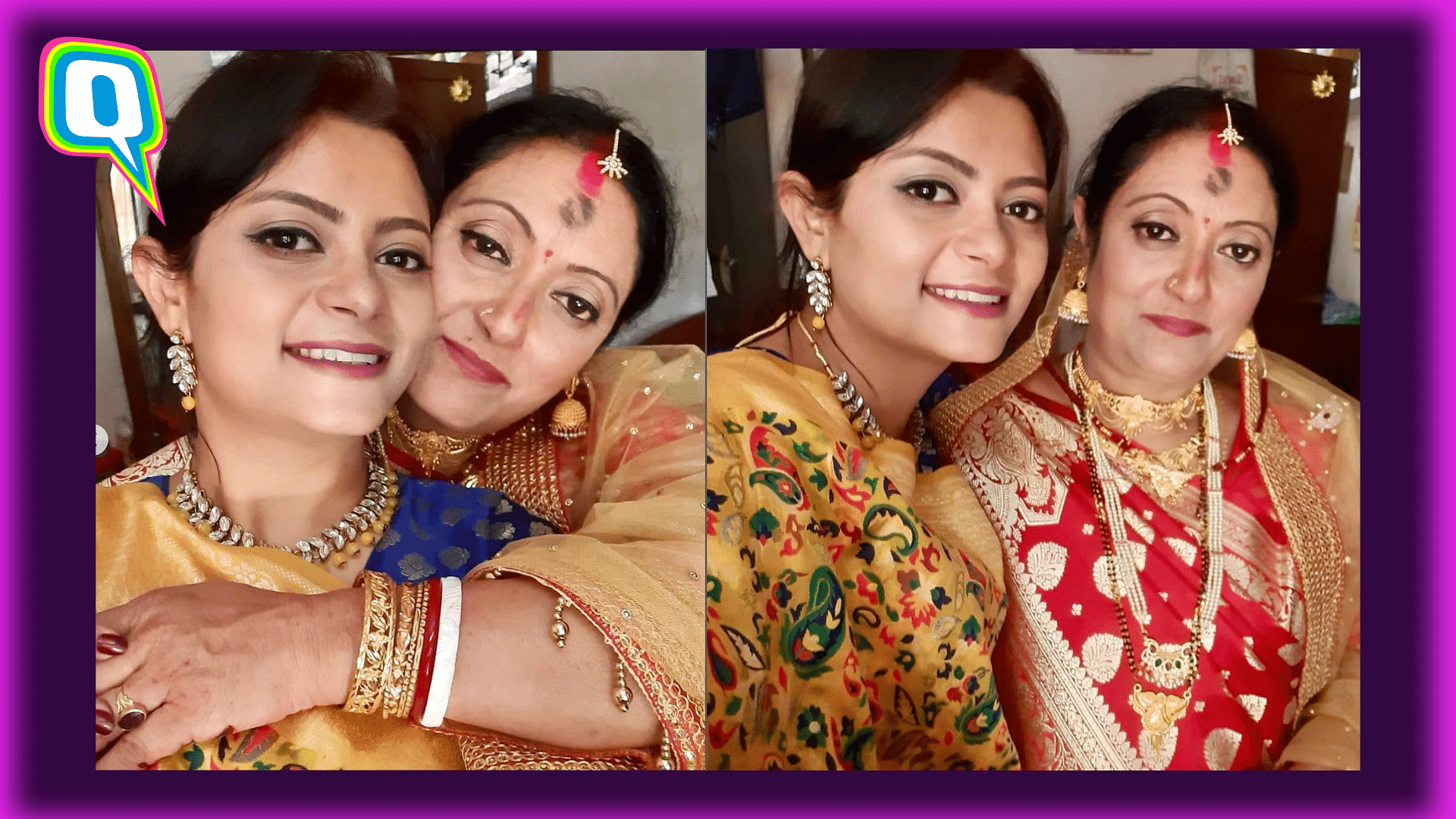 <div class="paragraphs"><p>Moushumi and her daughter Deb at Moushumi's wedding.&nbsp;</p></div>