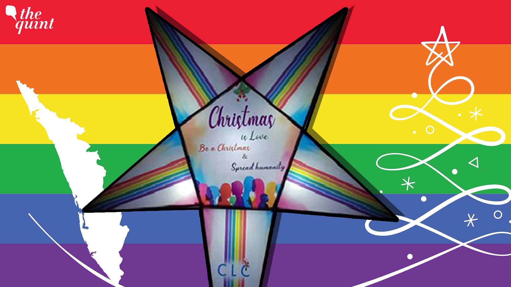 <div class="paragraphs"><p>A church in Kerala's Ernakulam district is in the eye of a storm for spreading the message of 'one love' through an LGBTQIA+-themed decorative star that it had put up this Christmas.</p></div>