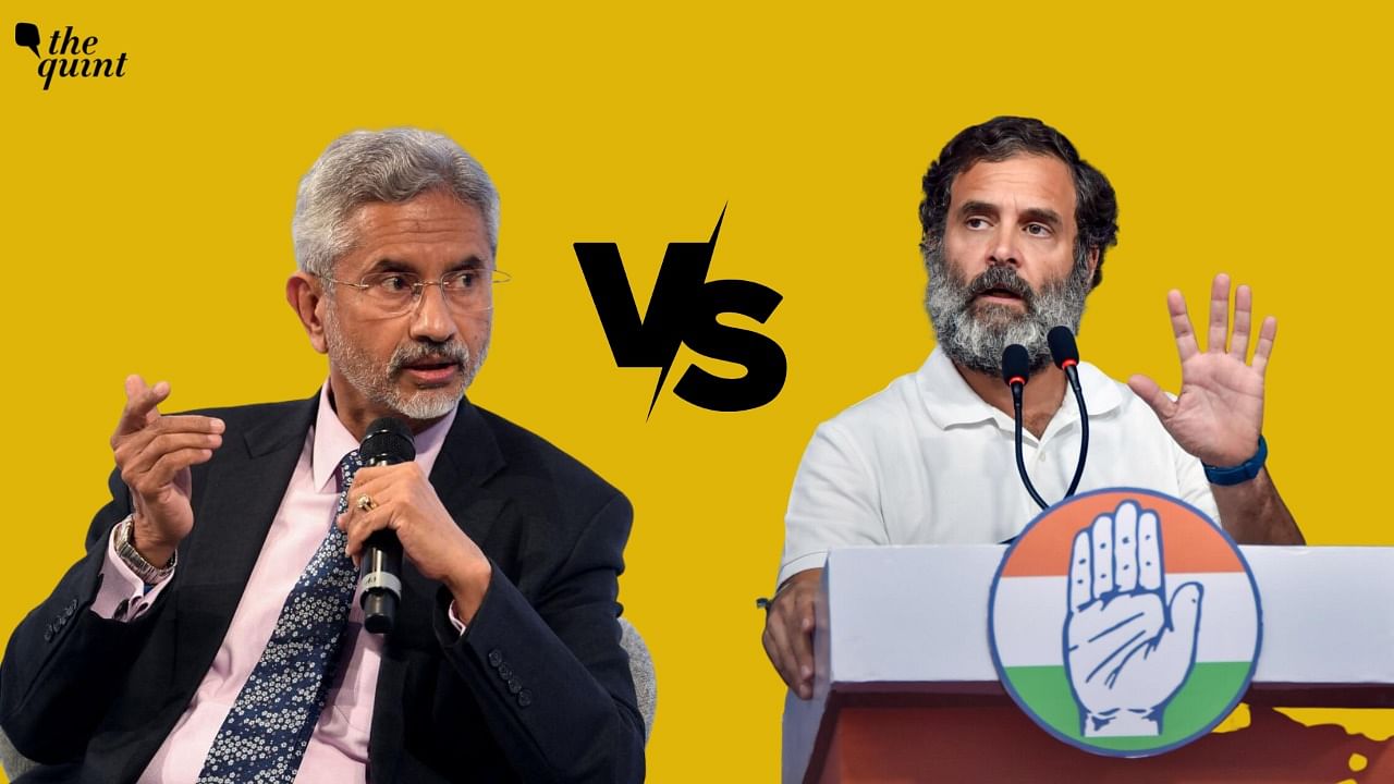 <div class="paragraphs"><p>During the winter session of the parliament, External Affairs Minister S Jaishankar slammed Congress Leader Rahul Gandhi for his 'pitai' (beating) remark on the recent Indo-China clash in Tawang during the Bharat Jodo Yatra.</p></div>