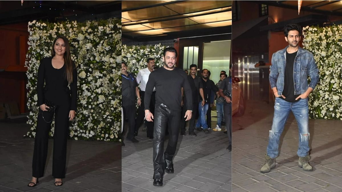 In Pics: Sonakshi Sinha, Tabu & Others Turn Heads At Salman Khan's Birthday Bash