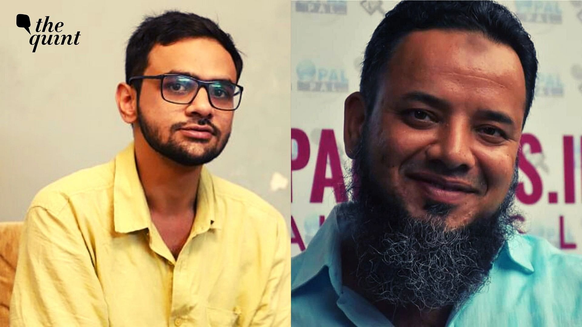 <div class="paragraphs"><p>Anti-CAA activists Umar Khalid and Khalid Saifi.</p></div>