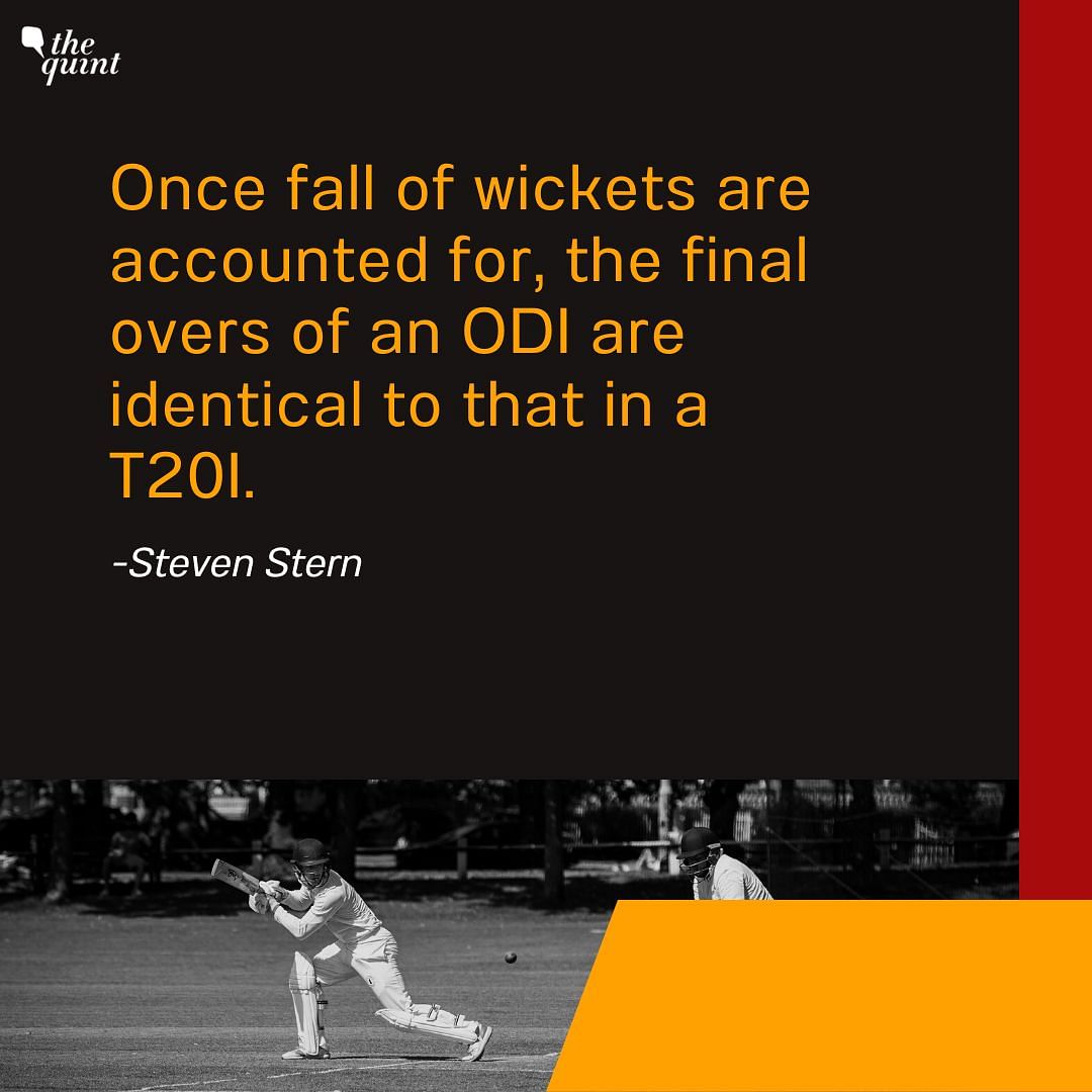 Custodian of the DLS method, Steven Stern answers whether cricket's discombobulate aspect needs to be modified.