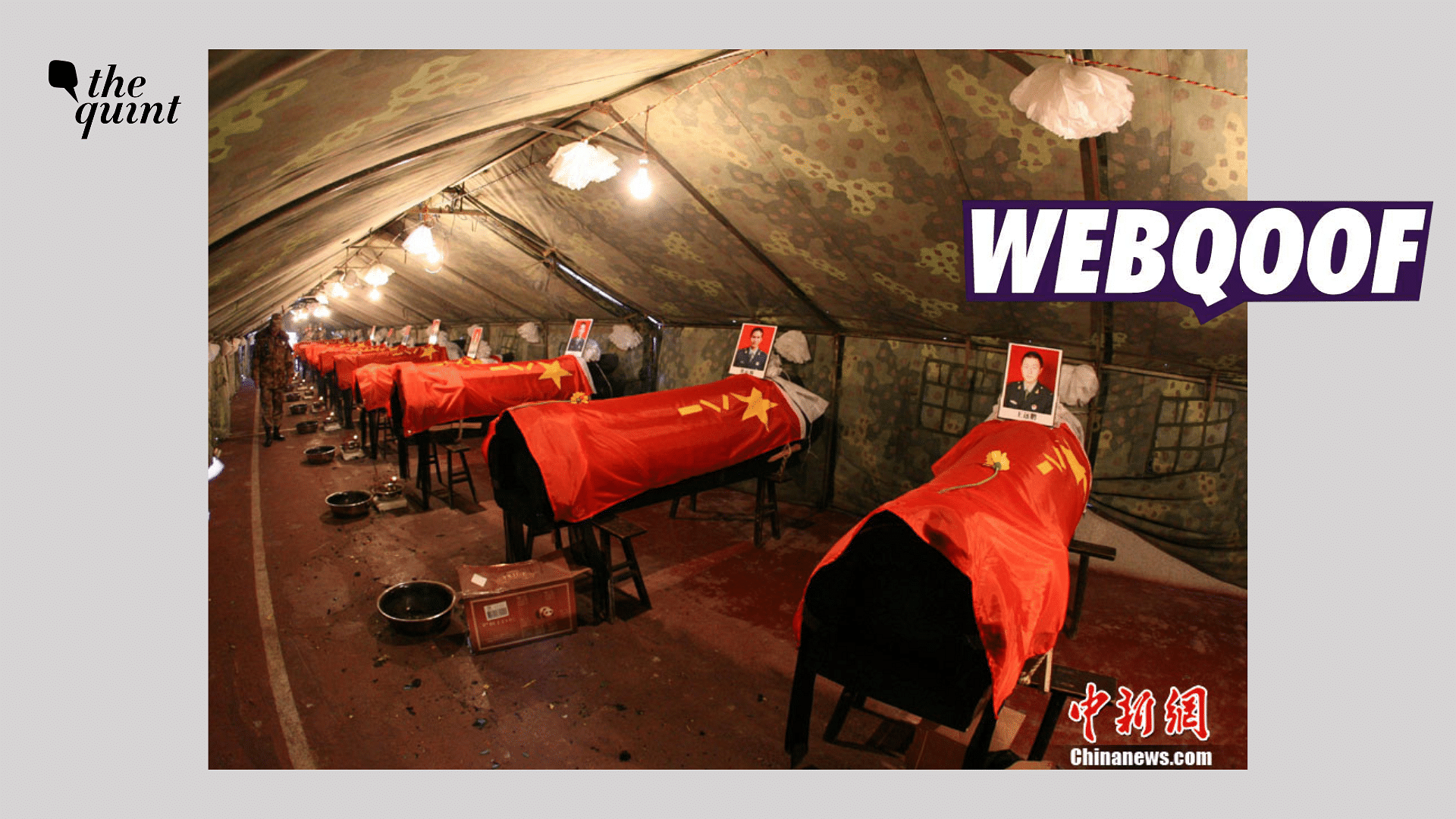 <div class="paragraphs"><p>The photo shows coffins of 15 people who were killed while fighting a fire in Daofu country in China's Sichuan province.</p></div>