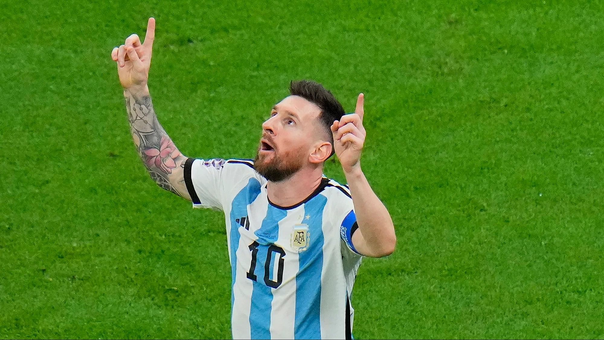 <div class="paragraphs"><p>For Argentina, Messi scored first followed by his three teammates to help Messi add the one trophy missing from his cabinet.</p></div>
