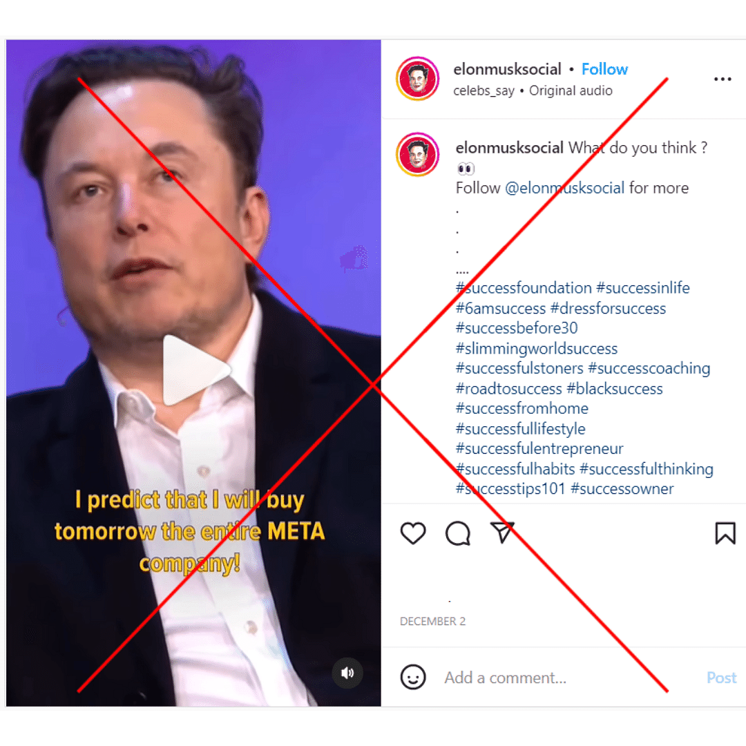 The original video was from Elon Musk's interaction with the head of TED, Chris Anderson.