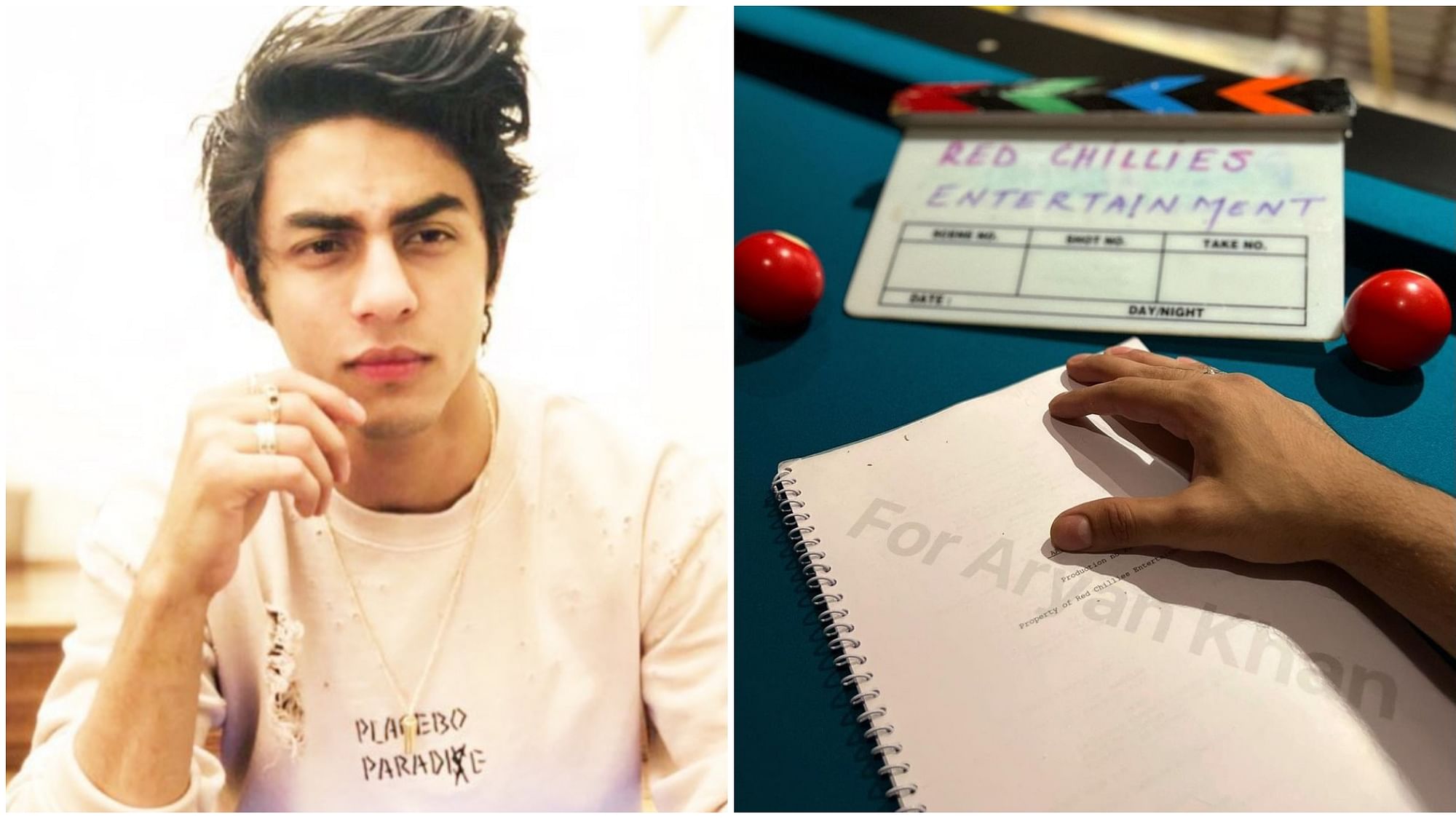 <div class="paragraphs"><p>Aryan Khan announces his first Bollywood project.</p></div>