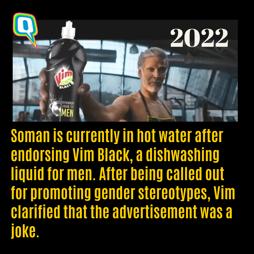 Spanning a career of almost three decades, Milind Soman has found himself in quite a few pools of hot water.