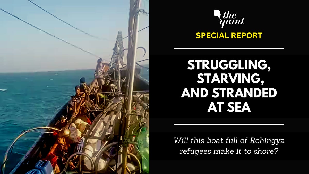 25天过去了，160名罗兴亚难民仍然被困在船上，仍然挨饿
