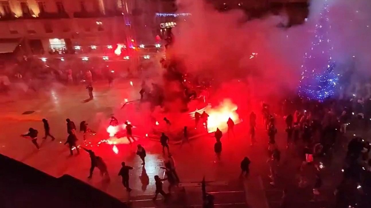 <div class="paragraphs"><p>FIFA World Cup 2022: Fans of France and Morocco clashed in Montpellier.</p></div>