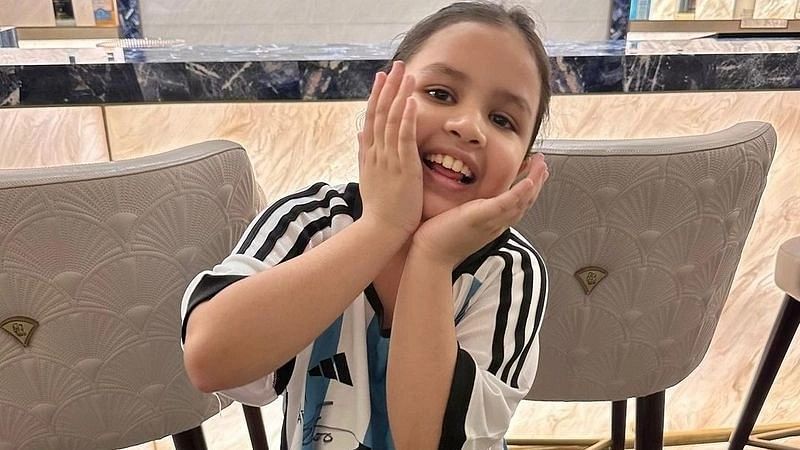 MS Dhoni’s Daughter Ziva Receives Signed Jersey From WC Winner Lionel Messi