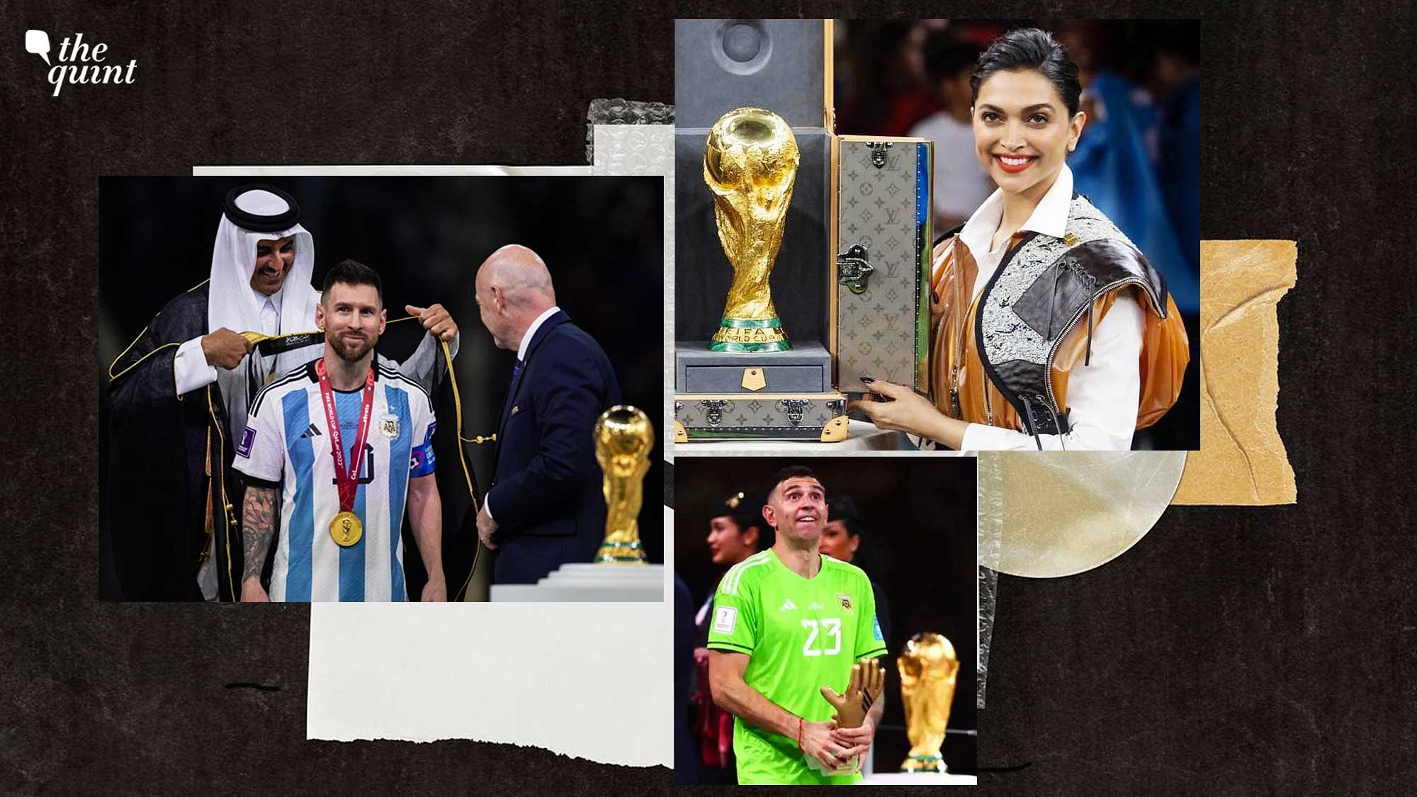 Deepika Padukone unveils FIFA World Cup trophy; don't miss her