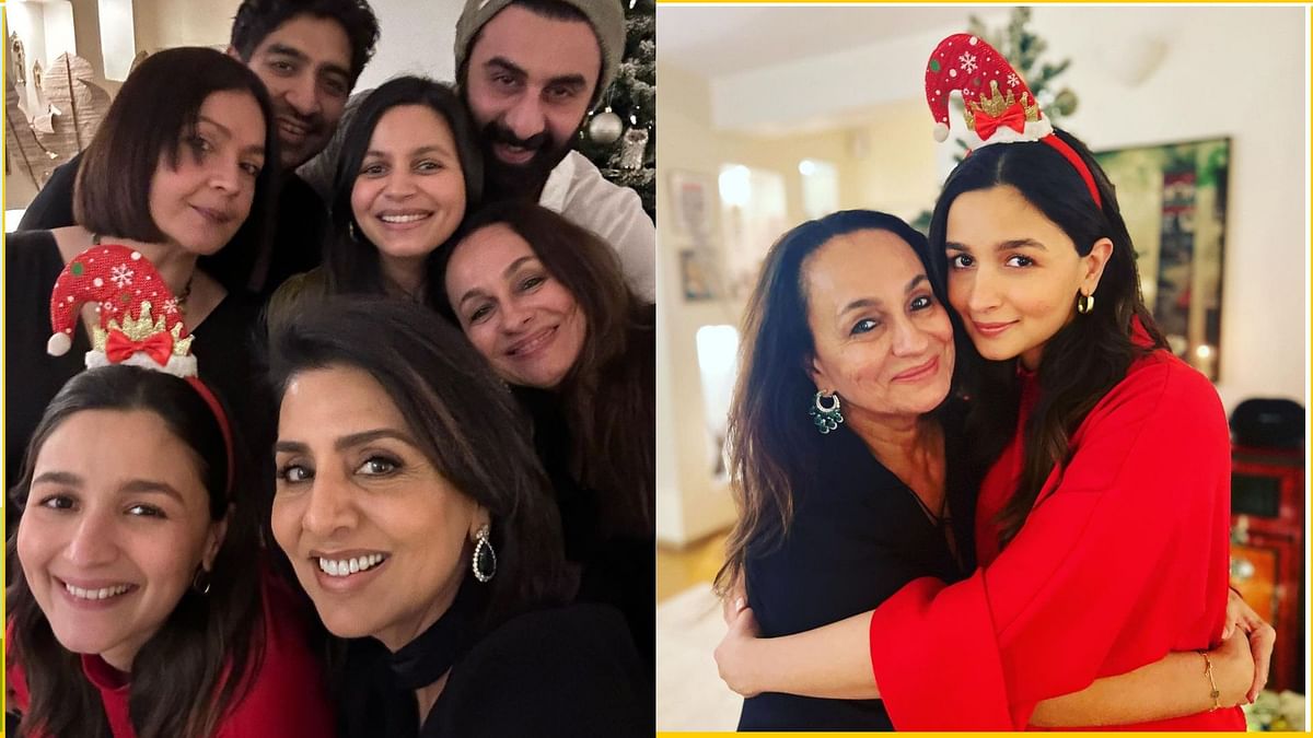 Alia Bhatt, Ranbir Kapoor Celebrate Christmas With Family; See Pics