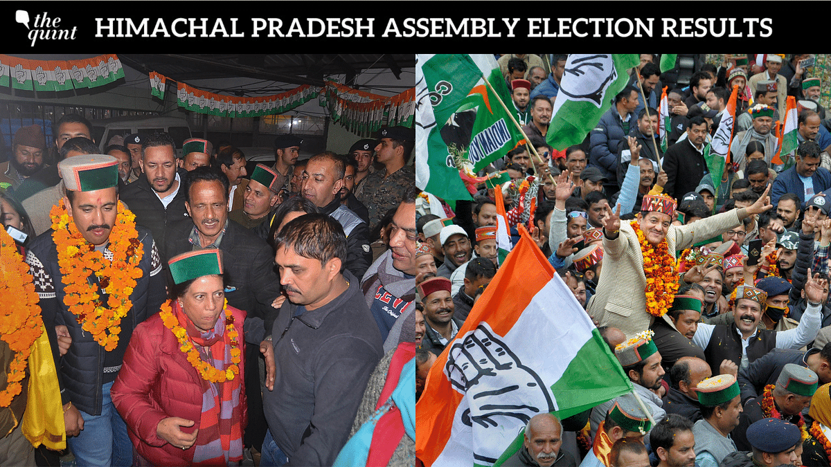 Himachal Election Result Live: Congress Wins 40 Seats, BJP Settle for 25