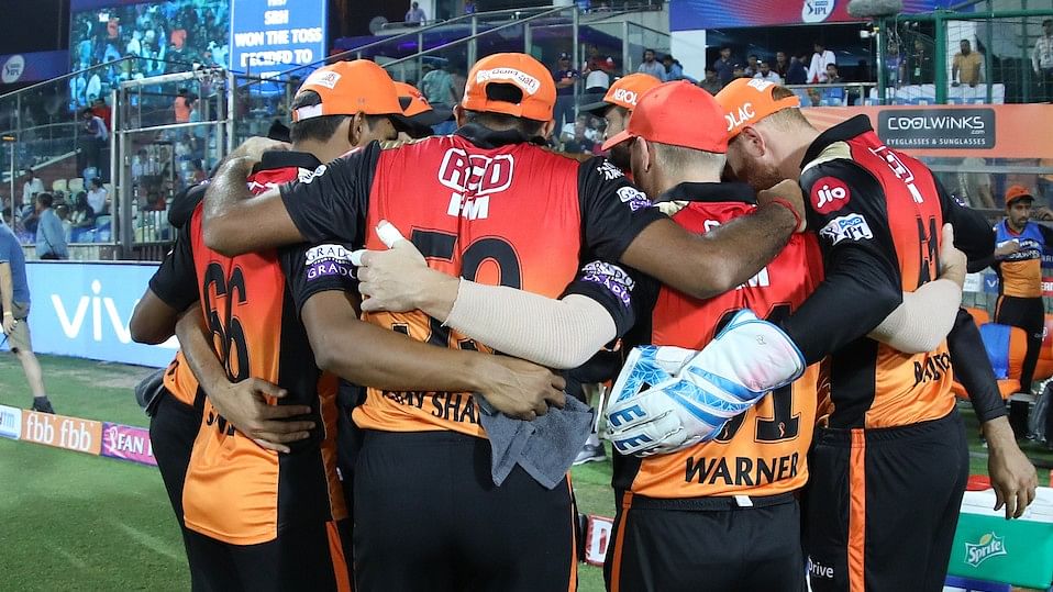 <div class="paragraphs"><p>IPL auction 2023: Sunrisers Hyderabad's full squad during the auction in Kochi.</p></div>
