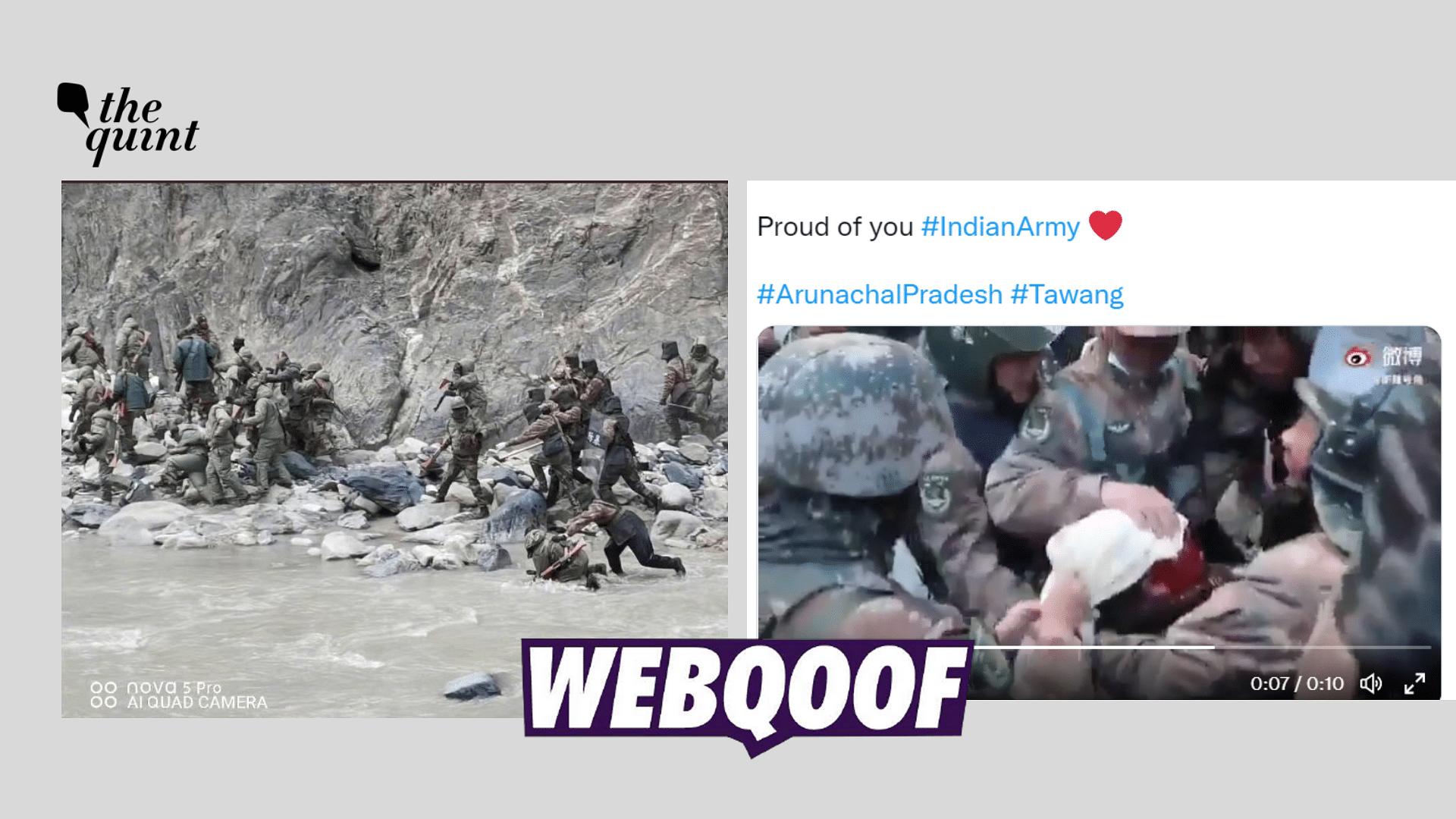 <div class="paragraphs"><p>Fact-Check: These visuals have been on the internet since 2020 and don't show the recent clash between India and China.</p></div>