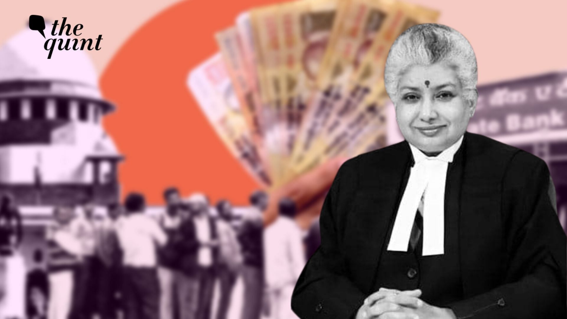 <div class="paragraphs"><p>Justice BV Nagarathana – the junior-most and the only woman judge on the bench hearing the demonetisation pleas.</p></div>