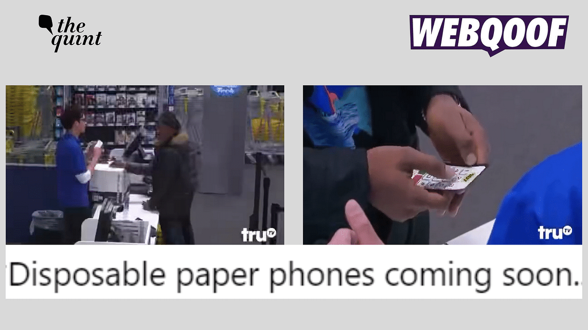 The 'Disposable Paper Phone' is a Prank by a Magician, Not a New Technology