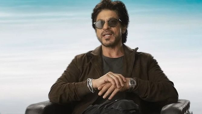 <div class="paragraphs"><p>Shah Rukh Khan talks about his co-star John Abraham.</p></div>