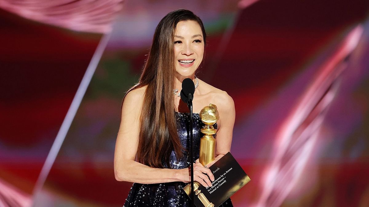Here's Why Michelle Yeoh Asked Golden Globes to 'Shut up'