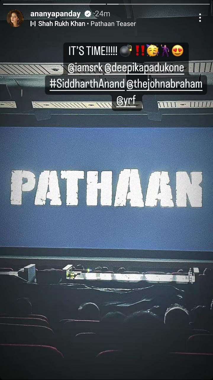 'Pathaan' starring Shah Rukh Khan, Deepika Padukone, and John Abraham, is running in cinemas now.