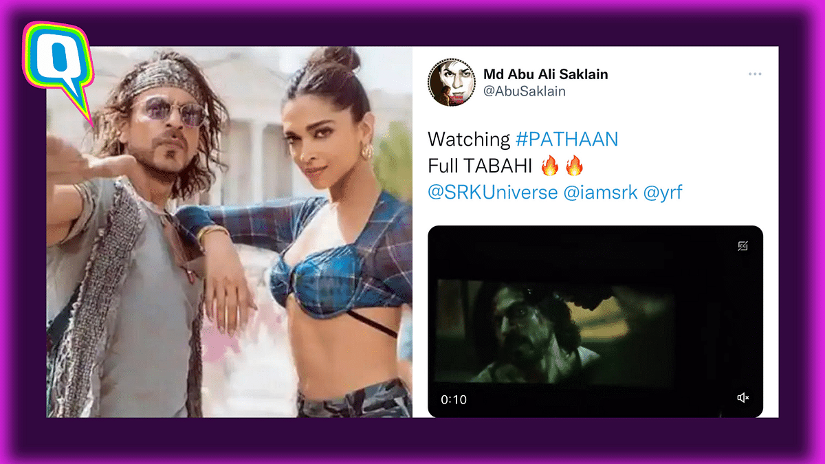 Fan Reactions to Shah Rukh-Deepika Padukone's 'Pathaan' Flood Desi Twitter