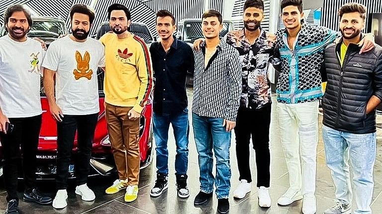 Indian Cricketers Meet Jr NTR Ahead of NZ Series, Congratulate on RRR’s Success