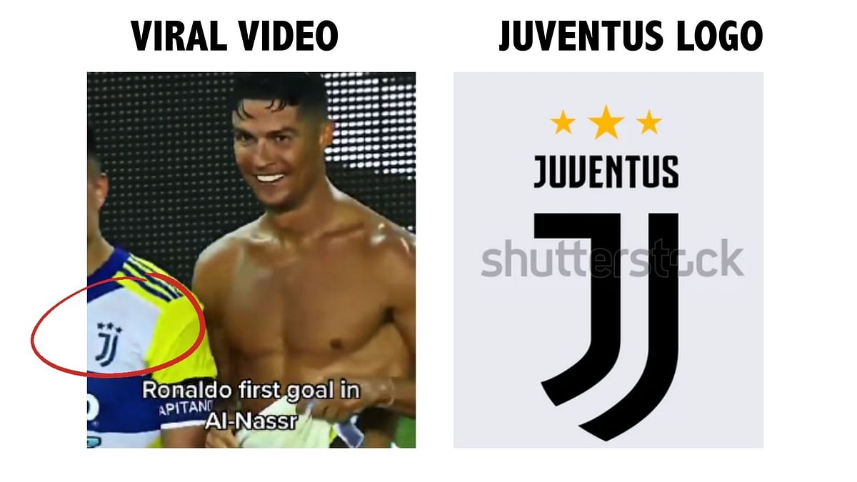 The clip is from August 2021, when Ronaldo used to play for the Juventus Football Club. 