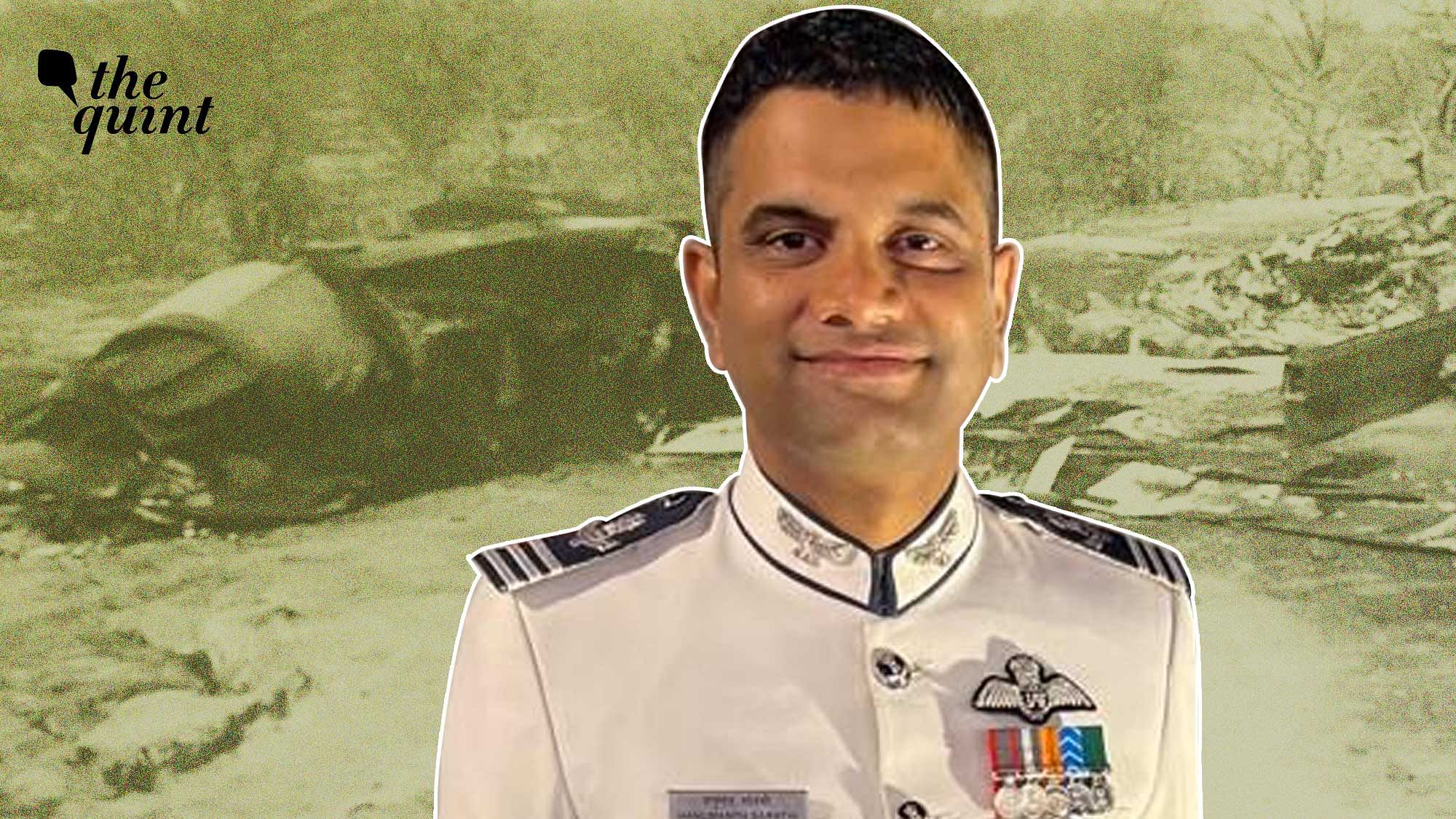 <div class="paragraphs"><p>Wing Commander Hanumanth Rao Sarathi, from Belagavi, Karnataka, was killed in the IAF fighter jet crash in Madhya Pradesh.</p></div>