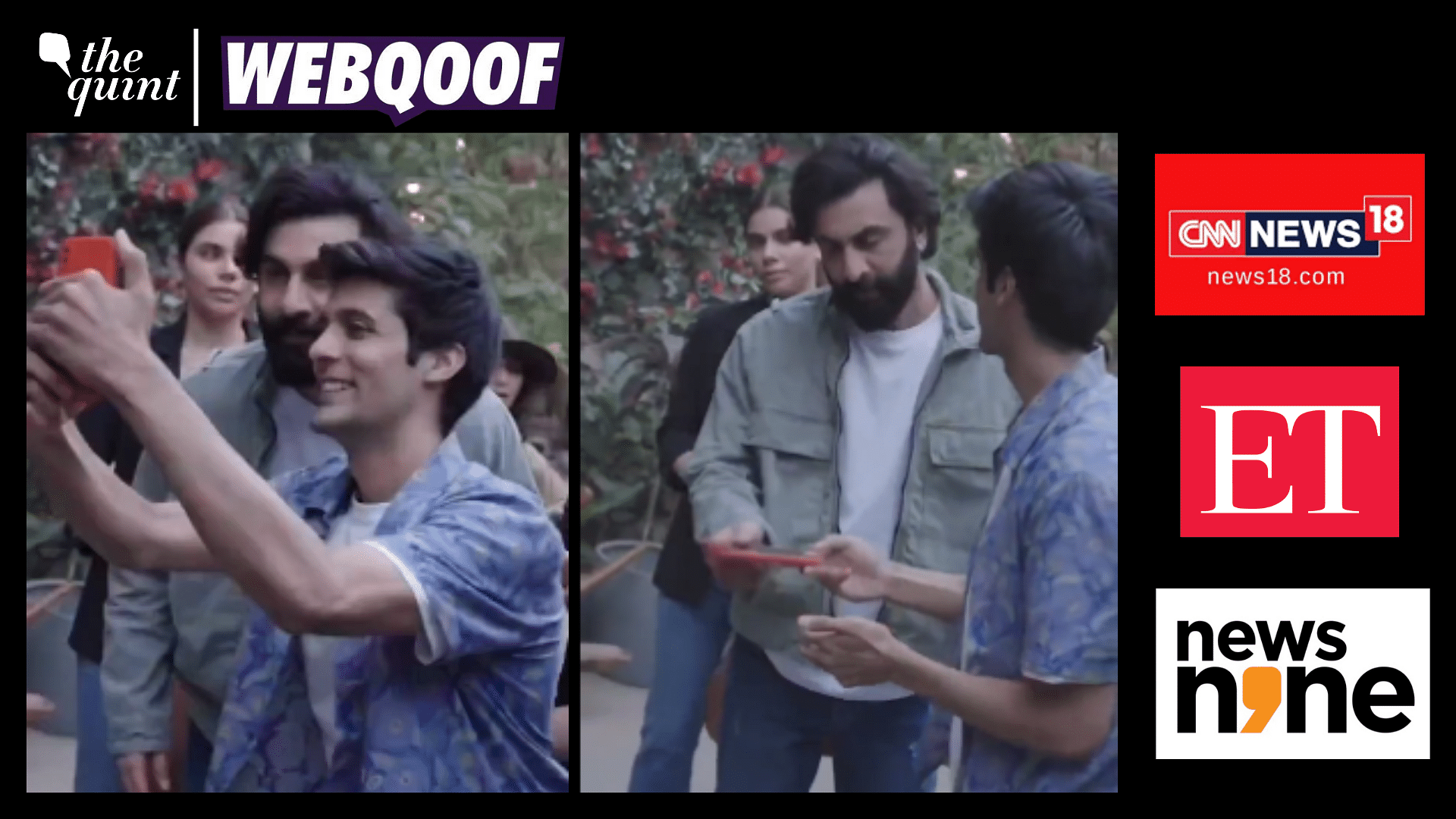<div class="paragraphs"><p>Fact-Check | The claim stating that actor Ranbir Kapoor threw a fan's phone away in anger is false.</p></div>