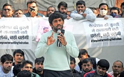 <div class="paragraphs"><p>New Delhi: Indian wrestler Bajrang Punia writes an open letter to&nbsp;UWW over revoking of WFI suspension</p></div>