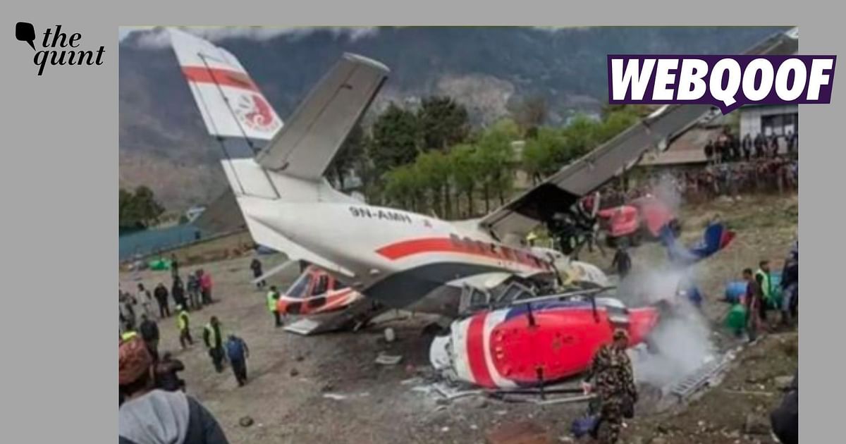 Is This Picture From Recent Nepal Plane Crash? No, the Viral Claim Is False