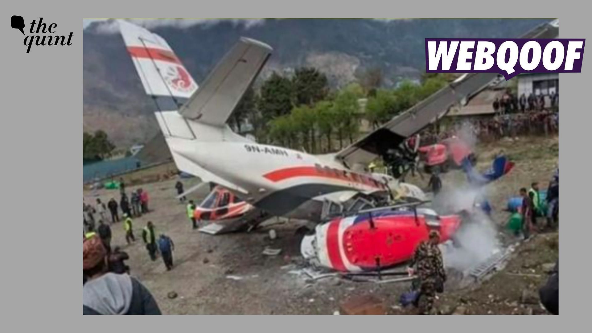 <div class="paragraphs"><p>Fact-Check |This picture is old and unrelated to the recent plane crash that happened in Nepal on 15 January.&nbsp;&nbsp;</p></div>
