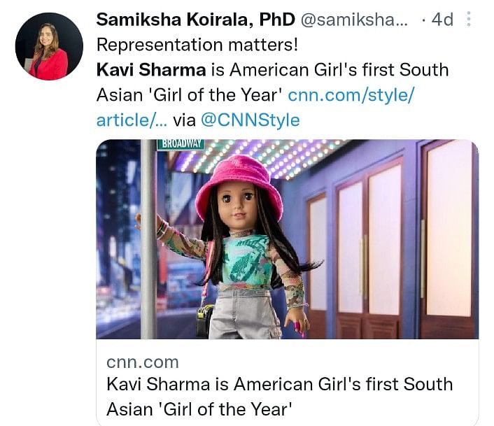 Kavika Sharma is a 12-year-old from New Jersey, and a practising Hindu. 