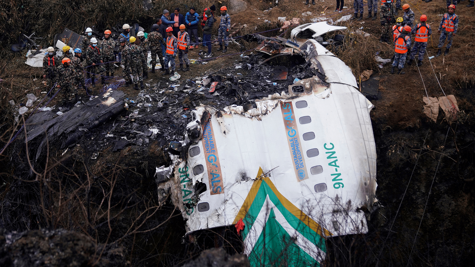 <div class="paragraphs"><p>Minutes before landing on Sunday, 15 January, the Yeti Airlines ATR-72 aircraft with 68 passengers and four crew members on board,&nbsp;<a href="https://www.thequint.com/news/world/yeti-airlines-aircraft-with-72-onboard-crashes-nepal-indians-plane-crash">crashed&nbsp;</a>into a river gorge, close to the Pokhara International Airport in Nepal. So far, 70 people have been confirmed dead by the Civil Aviation Authority of Nepal (CAAN).</p></div>