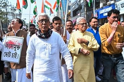 Top BJP leaders campaigning in Tripura have focused their attacks on TIPRA more than the Left, Congress or TMC.