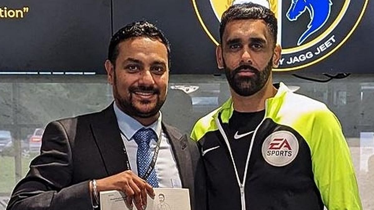 <div class="paragraphs"><p>Bhupinder Singh served as a linesman in the premier league match between Southampton and Nottingham Forest</p></div>