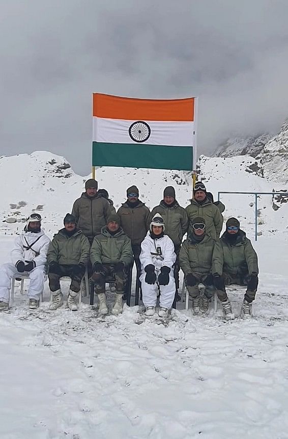 Captain Shiva Chouhan has been deployed at Kumar Post, Siachen, for a period of three months.