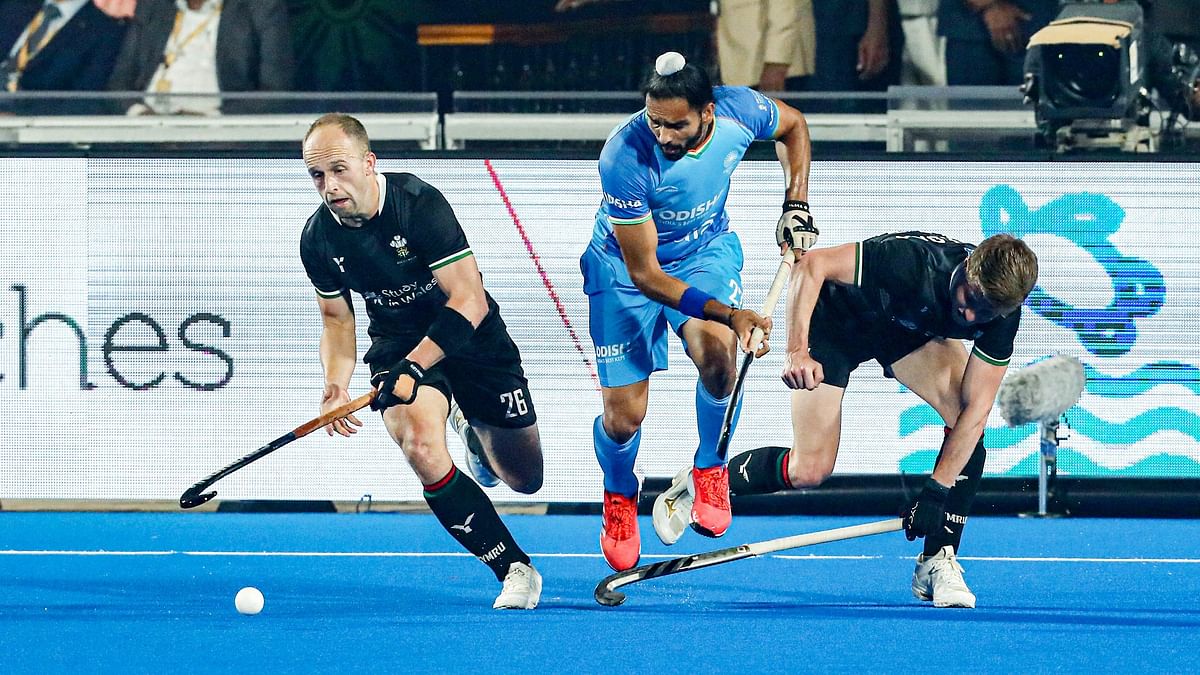 Hockey World Cup 2023: Two goals in the last quarter helped India clinch three points against Wales.