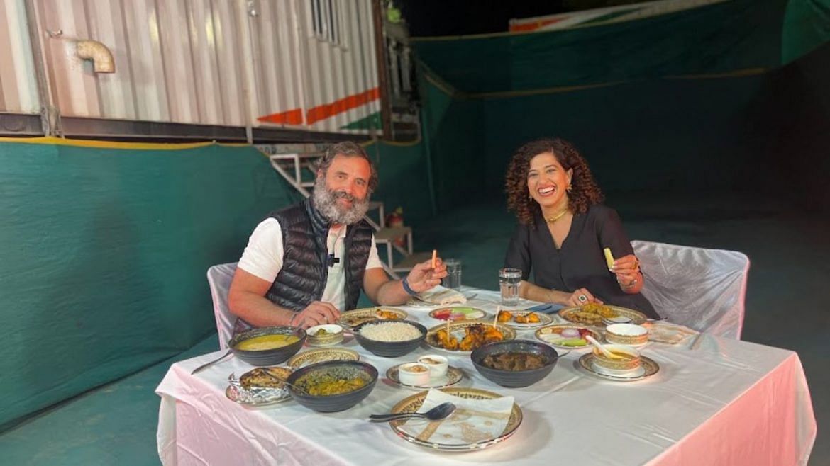 <div class="paragraphs"><p>In a candid conversation with travel and food blogger Kamiya Jani, also popularly known as Curly Tales, Rahul Gandhi talked about his childhood, politics, food, and his marriage plans.</p></div>