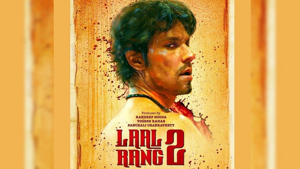 <div class="paragraphs"><p>Randeep Hooda in the poster of<em> Laal Rang 2.</em></p></div>