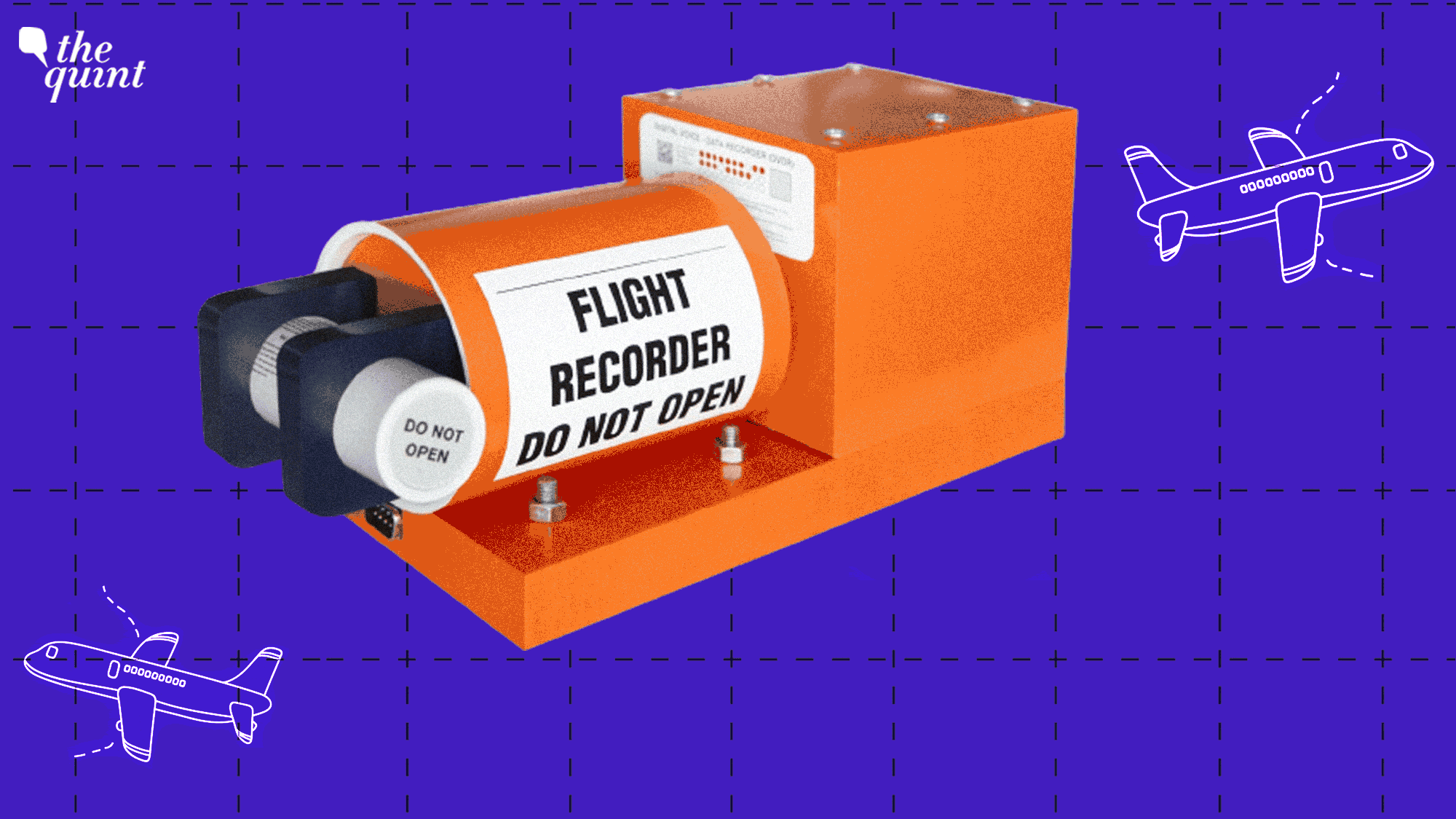 <div class="paragraphs"><p>A black box refers to two units of the aircraft — the flight data recorder and the cockpit voice recorder.</p></div>