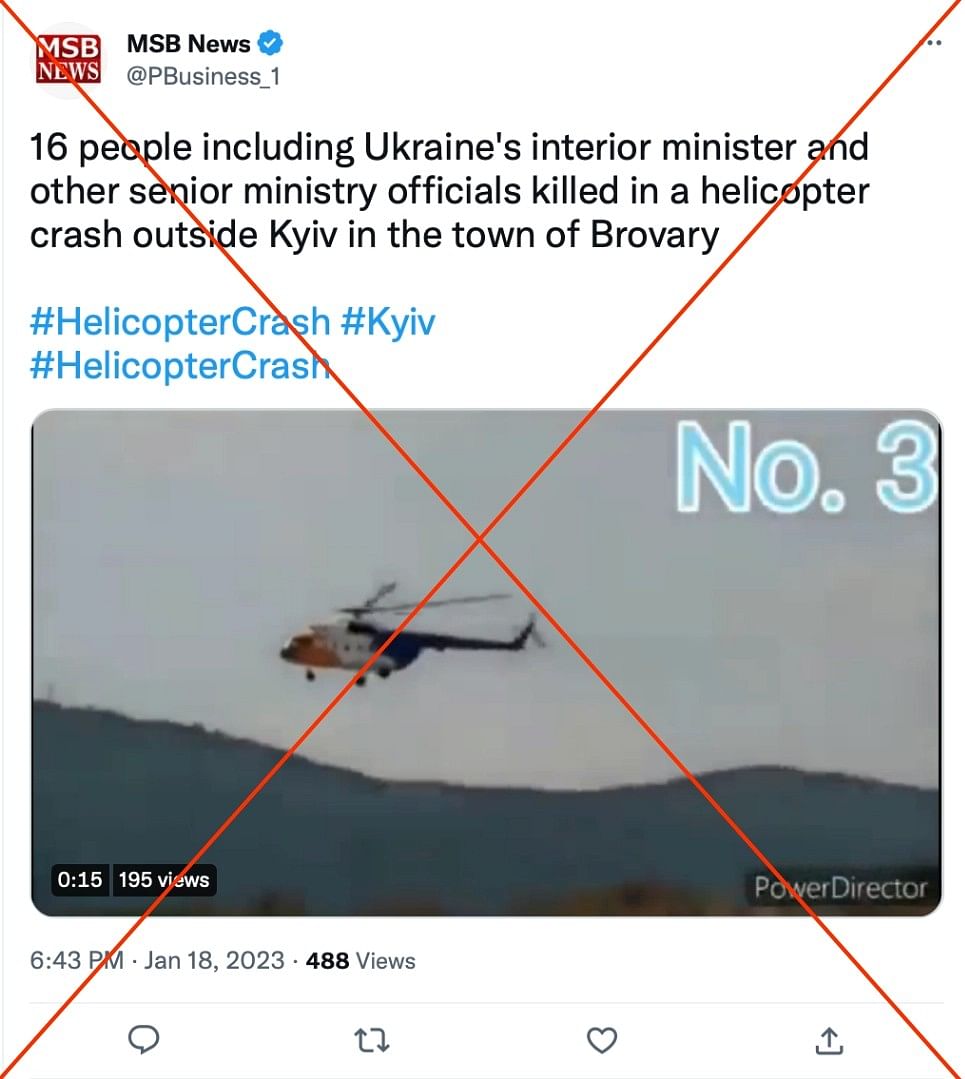 The video dates back to 4 September 2014 and shows a helicopter crash at Gelendzhik Airport in Krasnodar, Russia.