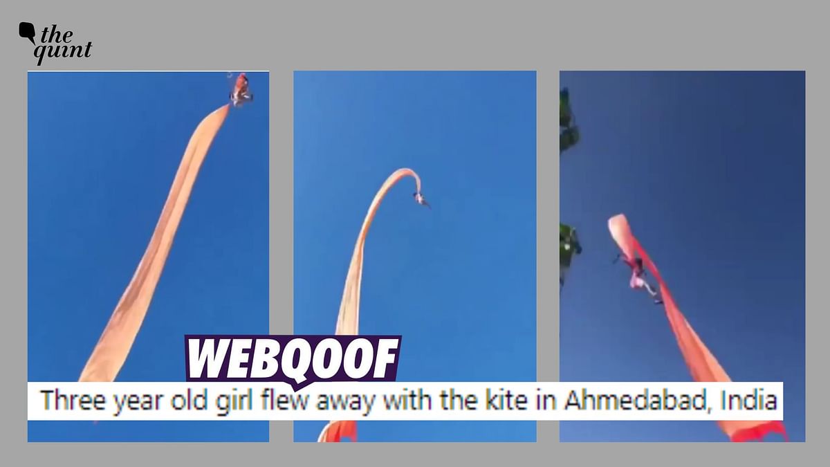 Old Clip From Taiwan Shared as Child Being Lifted in Sky by Kite in Ahmedabad