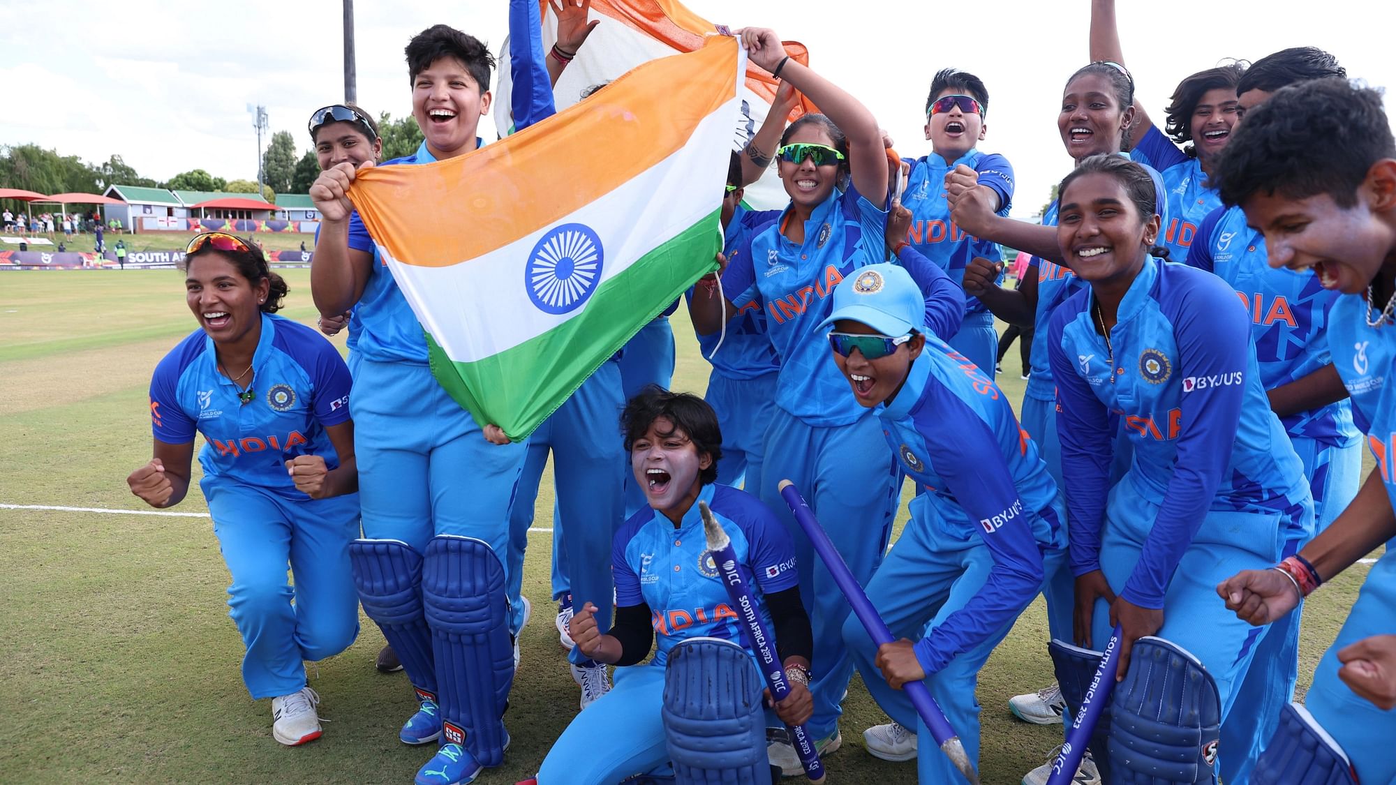 <div class="paragraphs"><p>ICC Women's U19 T20 World Cup 2023: PM Narendra Modi were among the eminent personalities to congratulate the Indian youngsters.</p></div>