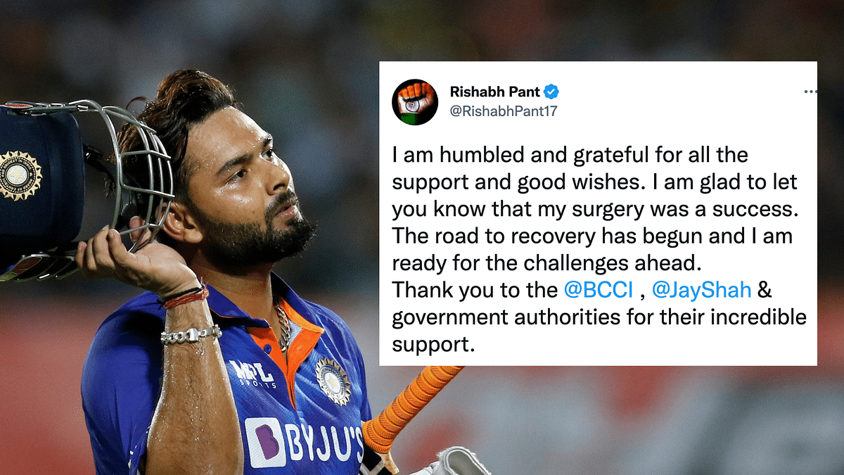 Rishabh Pant Shares Update After Surgery, Says 'Ready For The Challenges Ahead'