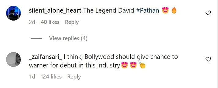 David Warner's post on Shah Rukh Khan's 'Pathaan' has amassed more than 4.3 million views on Instagram.