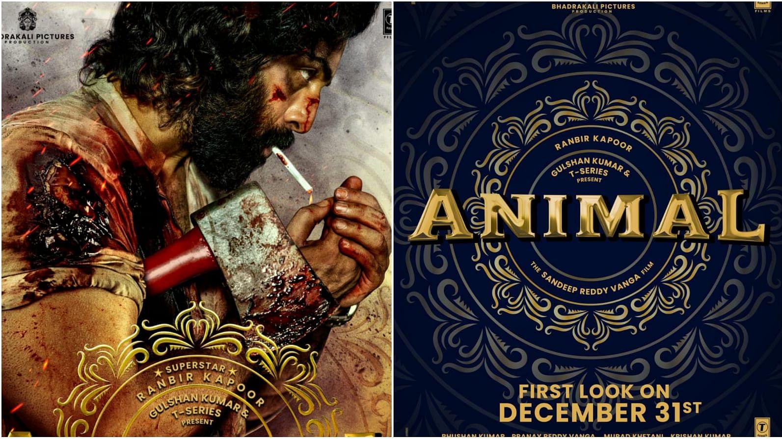 <div class="paragraphs"><p>Ranbir Kapoor in his first look poster from<em> Animal.</em></p></div>